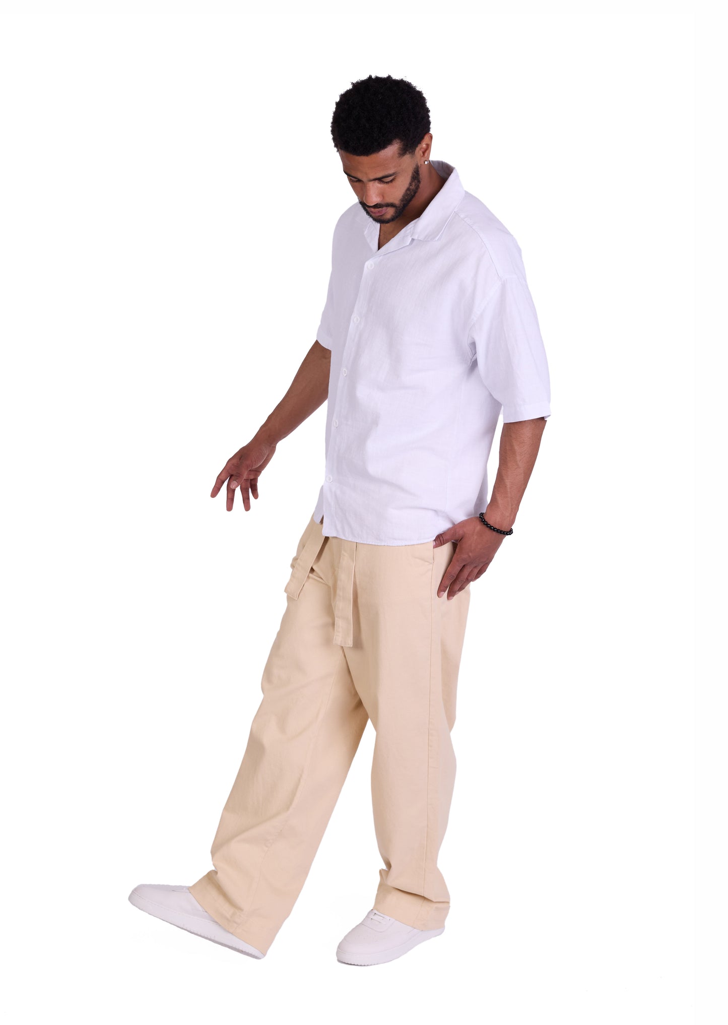 Herren Baggy Jeans, Baggy Fit, Modell DQ-K1011, Beige