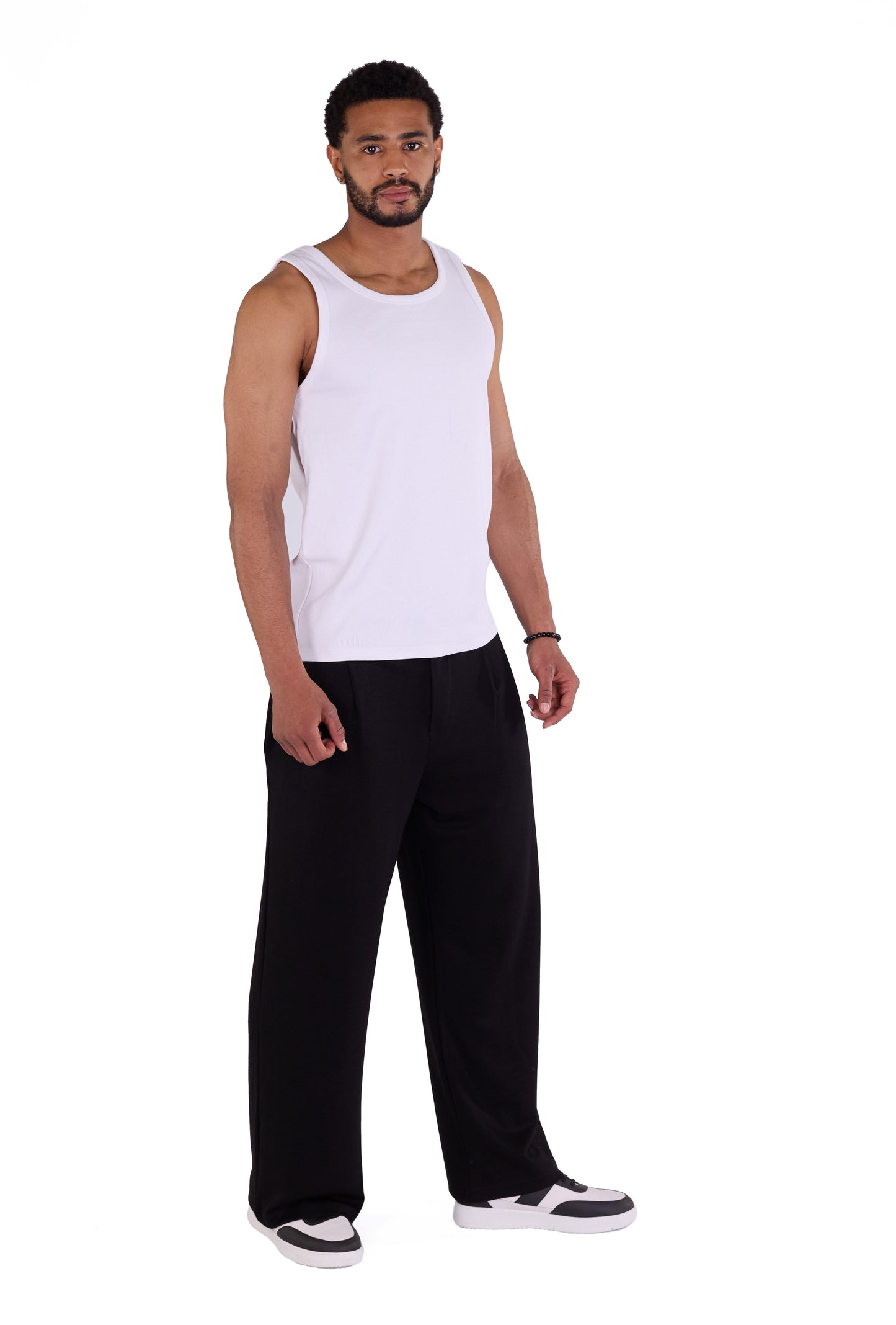 Herren Baggy Jersey, Baggy Fit Stoffhose, Modell DQ-KB4097