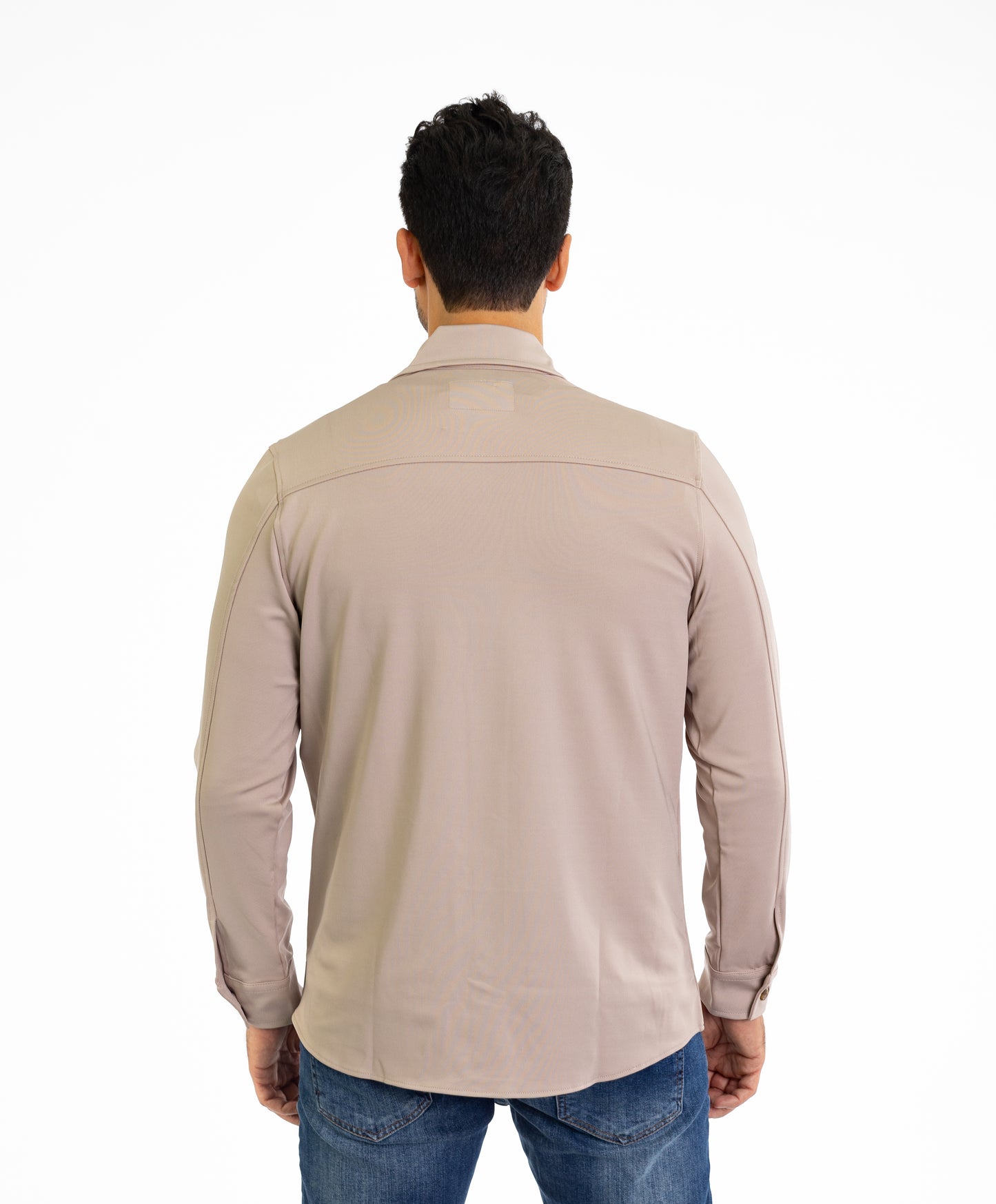 Sportliches Herren Überhemd, Slim Fit, Modell CL2285, Beige