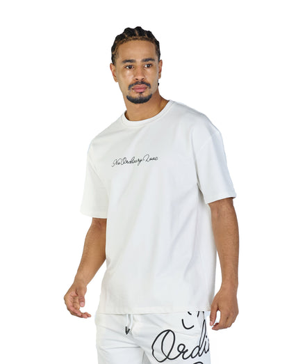Herren Sommer Zweiteiler,  Slim Fit, Modell DQ C3050, Blau, Weiß und Schwarz