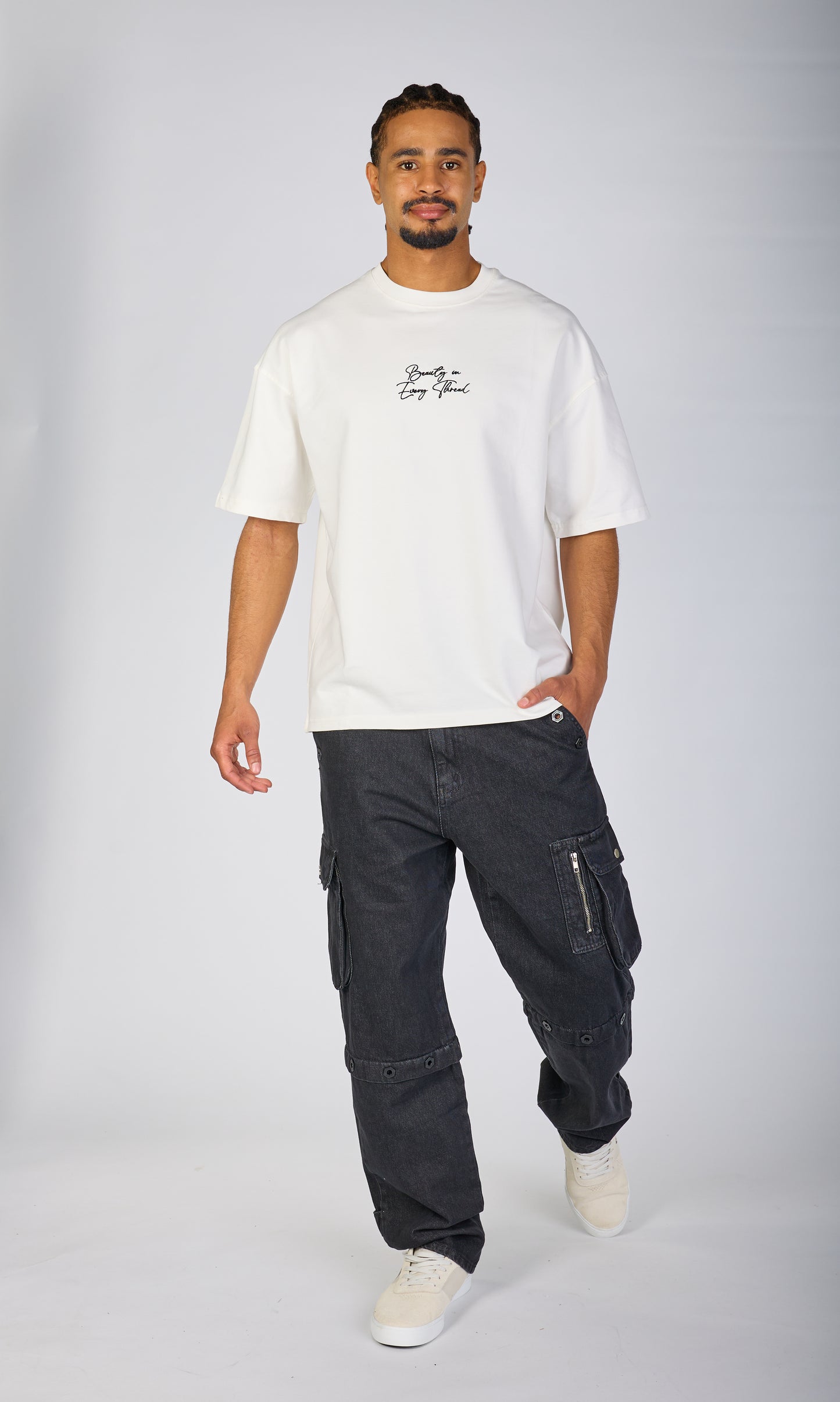Herren Baggy Jeans, Baggy Fit, Modell DH4652, Schwarz