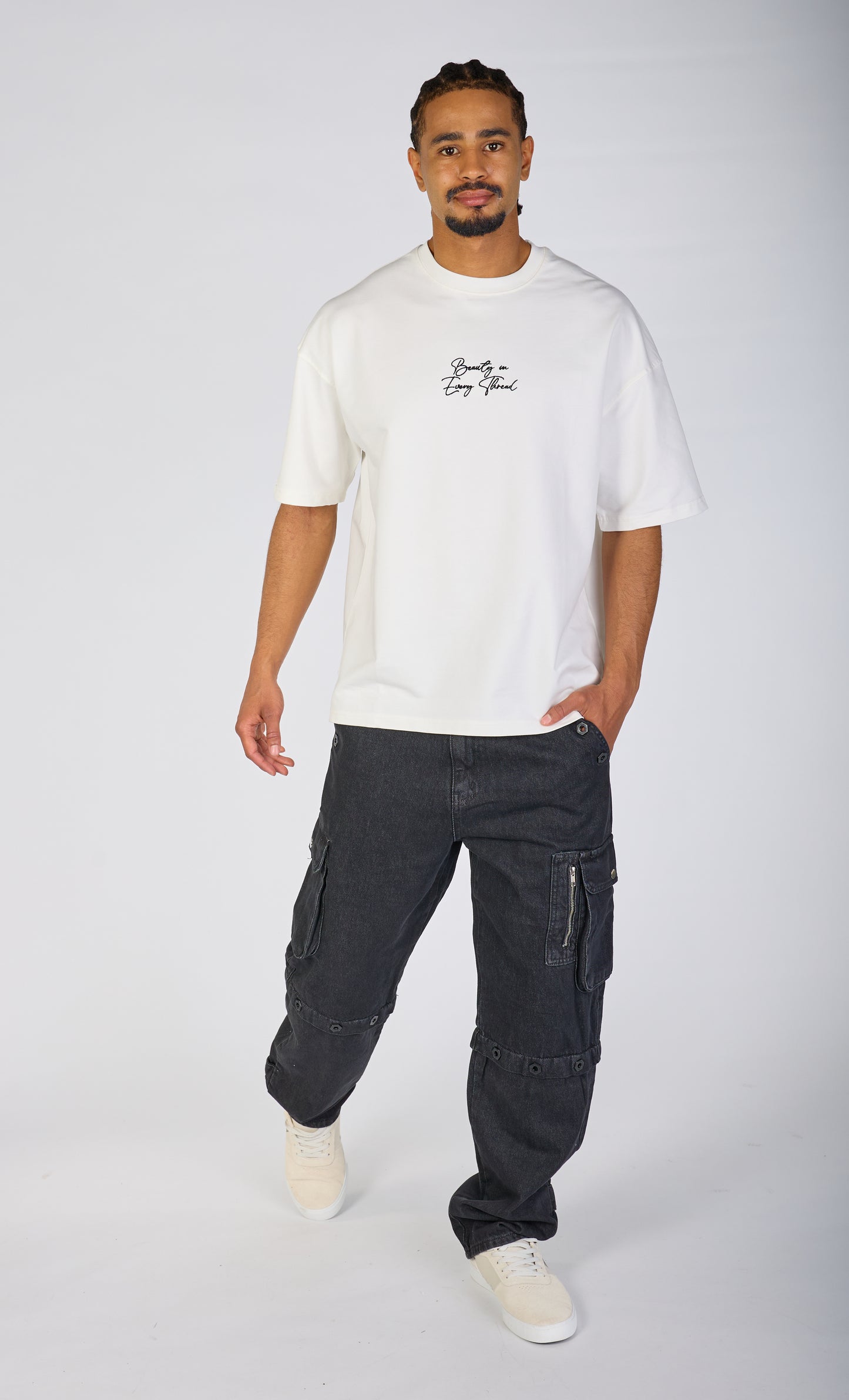 Herren Baggy Jeans, Baggy Fit, Modell DH4652, Schwarz