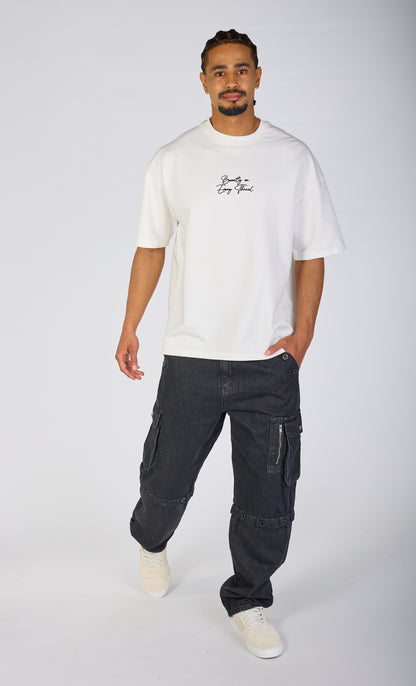 Herren Baggy Jeans, Baggy Fit, Modell DH4652, Schwarz
