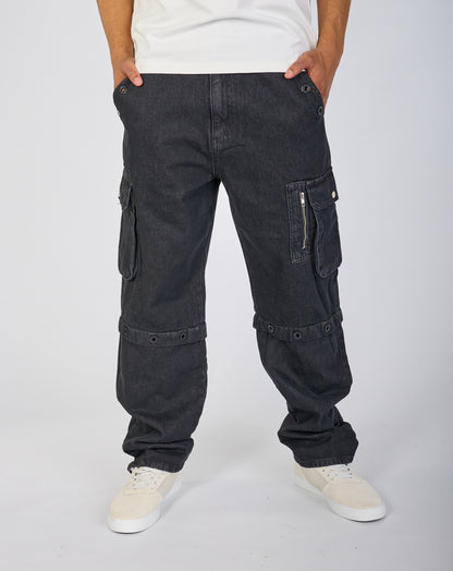 Herren Baggy Jeans, Baggy Fit, Modell DH4652, Schwarz