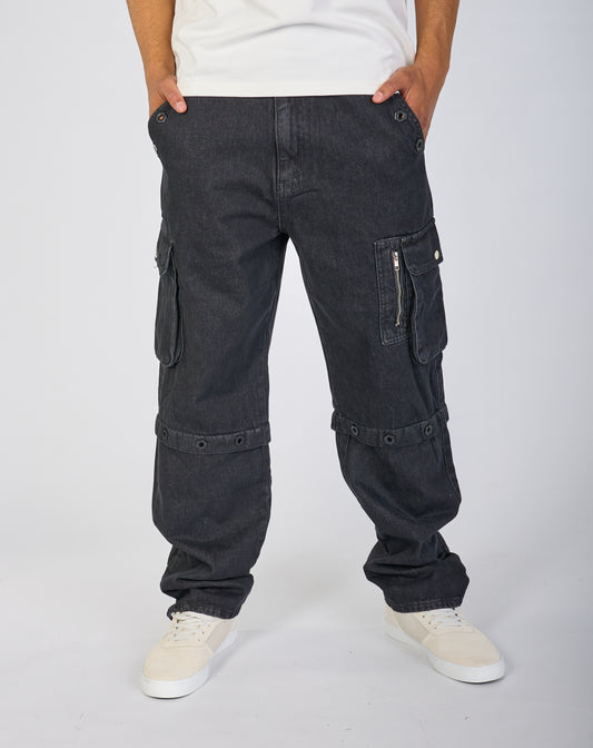 Herren Baggy Jeans, Baggy Fit, Modell DH4652, Schwarz