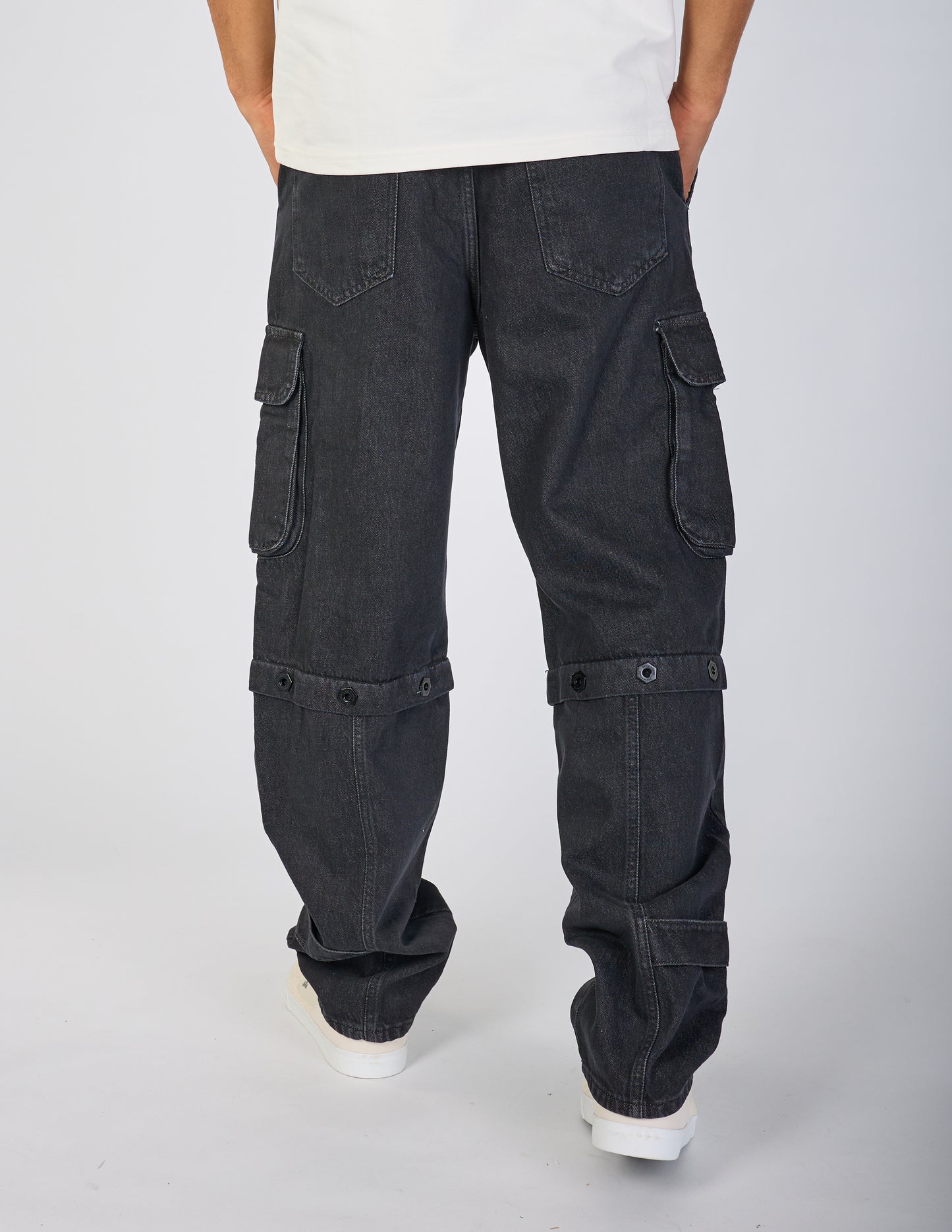 Herren Baggy Jeans, Baggy Fit, Modell DH4652, Schwarz