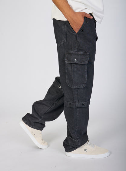Herren Baggy Jeans, Baggy Fit, Modell DH4652, Schwarz