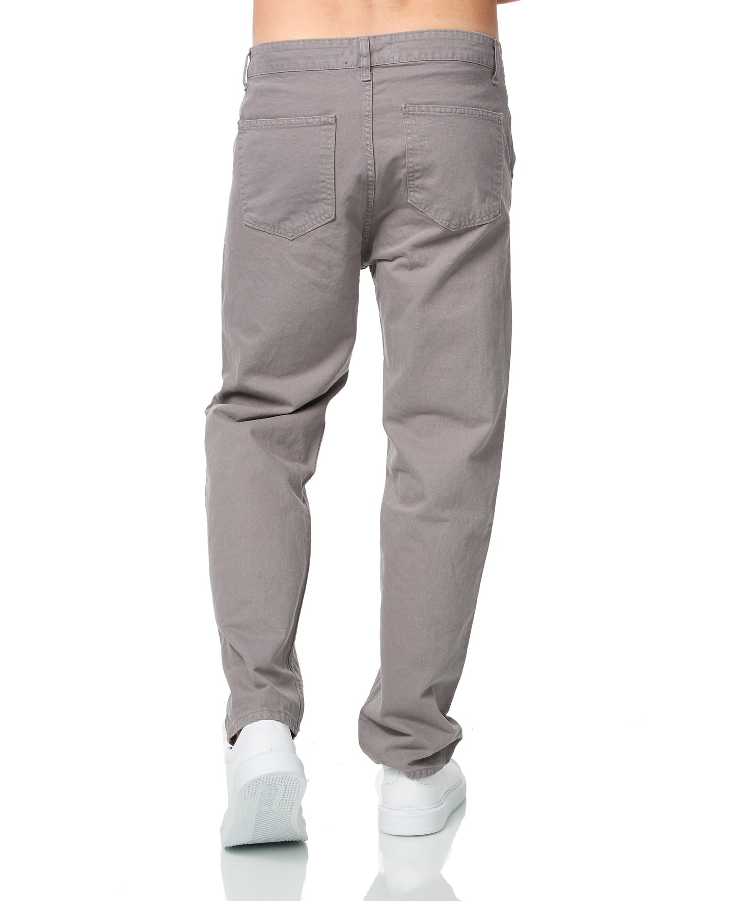 Herren 2-Pocket Cargo Pants Jeans, Baggy Style, Modell 5070, Olive, Beige oder Grau