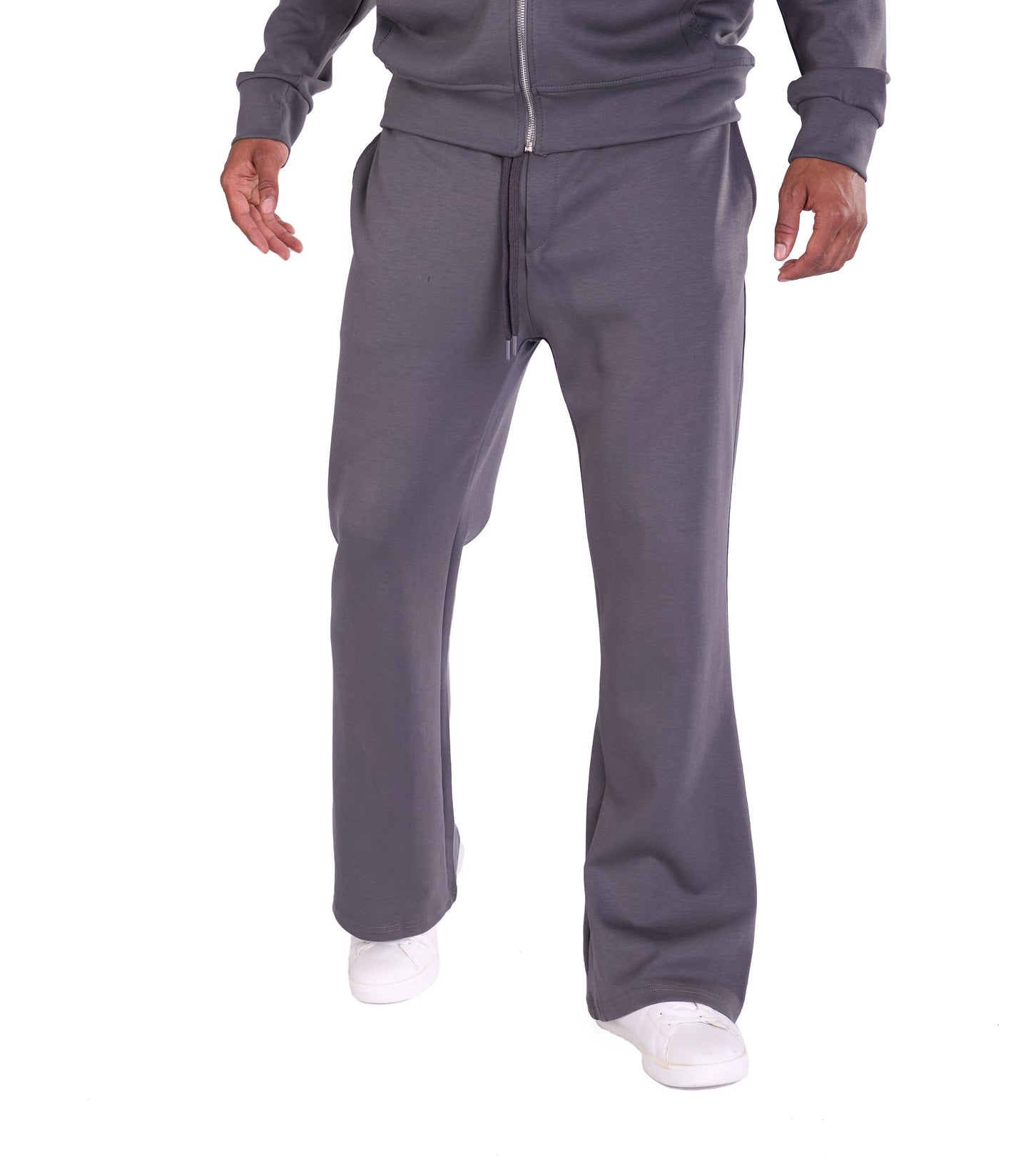 Herren Jogger Kombi Zweiteiler,  Oversized Fit, Modell DQ K004, Beige, Grau und Schwarz
