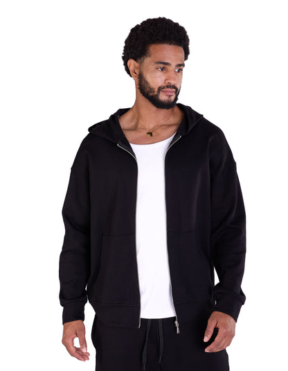 Herren Jogger Kombi Zweiteiler,  Oversized Fit, Modell DQ K004, Beige, Grau und Schwarz