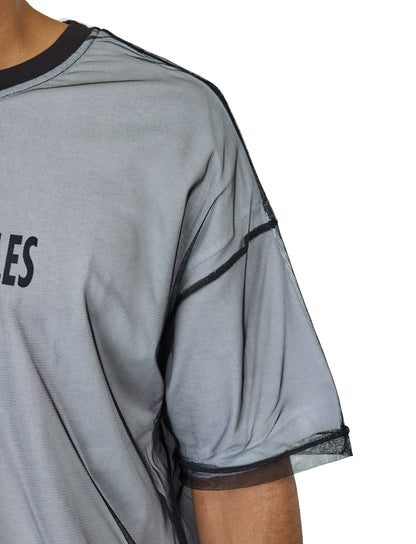 Herren T-Shirt, Oversize Fit, "BREAK ALL RULES", Modell 23Y-333, Weiß oder Schwarz