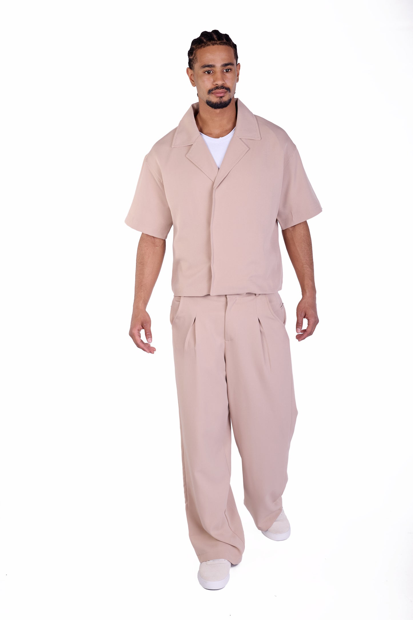 Herren Zweiteiler,  Sommer Freizeitanzug Loose Fit, Modell DQ E-1Y041