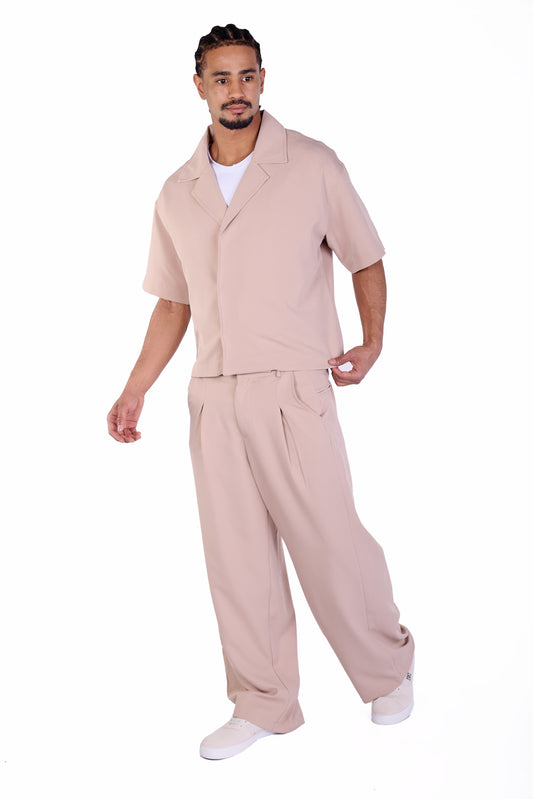 Herren Zweiteiler,  Sommer Freizeitanzug Loose Fit, Modell DQ E-1Y041