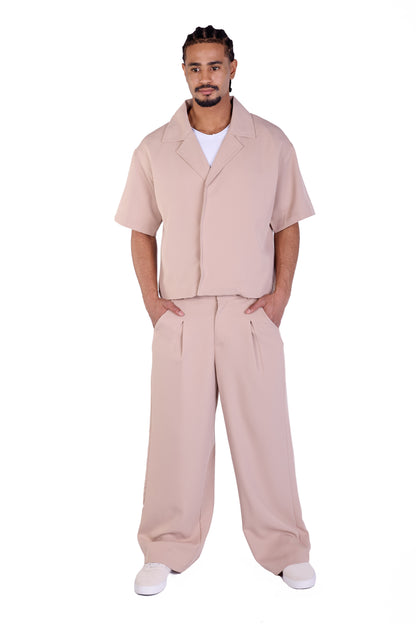 Herren Zweiteiler,  Sommer Freizeitanzug Loose Fit, Modell DQ E-1Y041
