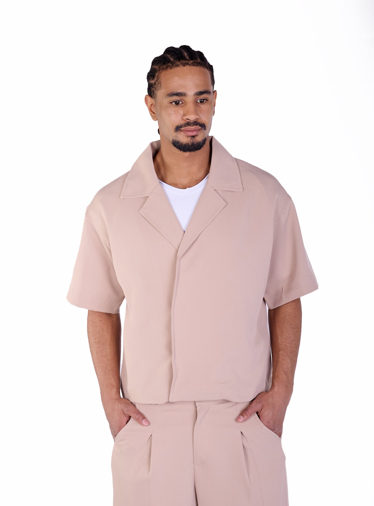 Herren Zweiteiler,  Sommer Freizeitanzug Loose Fit, Modell DQ E-1Y041