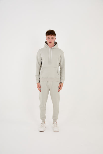 Herren Jogger Kombi Zweiteiler, Hoodie & Jogger Hose,  Relaxed Fit, Modell 2529,  Mint