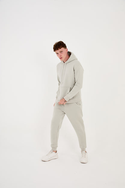 Herren Jogger Kombi Zweiteiler, Hoodie & Jogger Hose,  Relaxed Fit, Modell 2529,  Mint