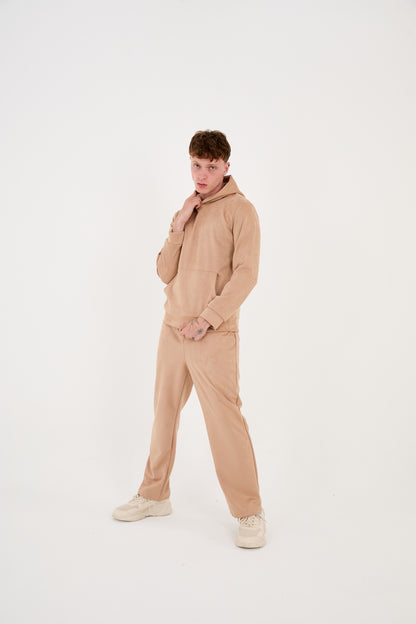 Herren Jogger, Hoodie & Jogger Hose, Regular Fit, Modell 2525, Beige, Camel, Khaki, Grau oder Schwarz