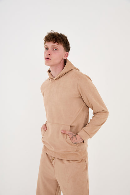 Herren Jogger, Hoodie & Jogger Hose, Regular Fit, Modell 2525, Beige, Camel, Khaki, Grau oder Schwarz