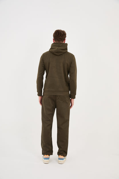 Herren Jogger, Hoodie & Jogger Hose, Regular Fit, Modell 2525, Beige, Camel, Khaki, Grau oder Schwarz