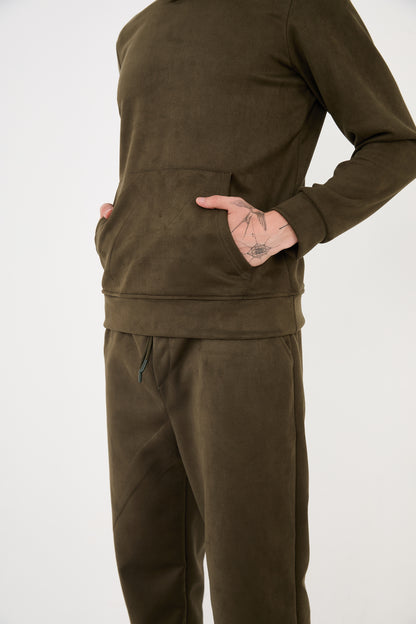 Herren Jogger, Hoodie & Jogger Hose, Regular Fit, Modell 2525, Beige, Camel, Khaki, Grau oder Schwarz