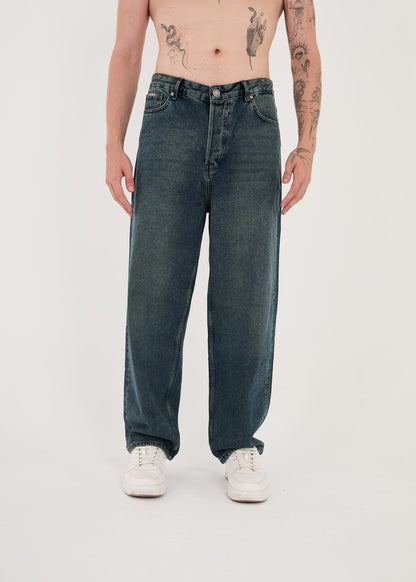 Herren Baggy Jeans, Loose Fit, Modell 16895, Dunkelblau