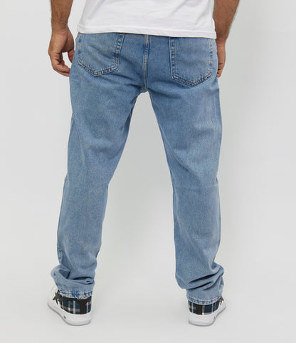 Herren Jeans, Baggy Style,  Modell B025, Schwarz, Blau, Dunkelgrau oder Hellblau