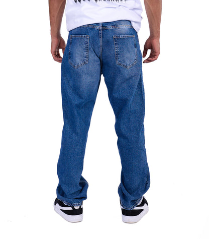 Herren Baggy Jeans, Baggy Fit, Modell DQ-K716, Blau, Schwarz