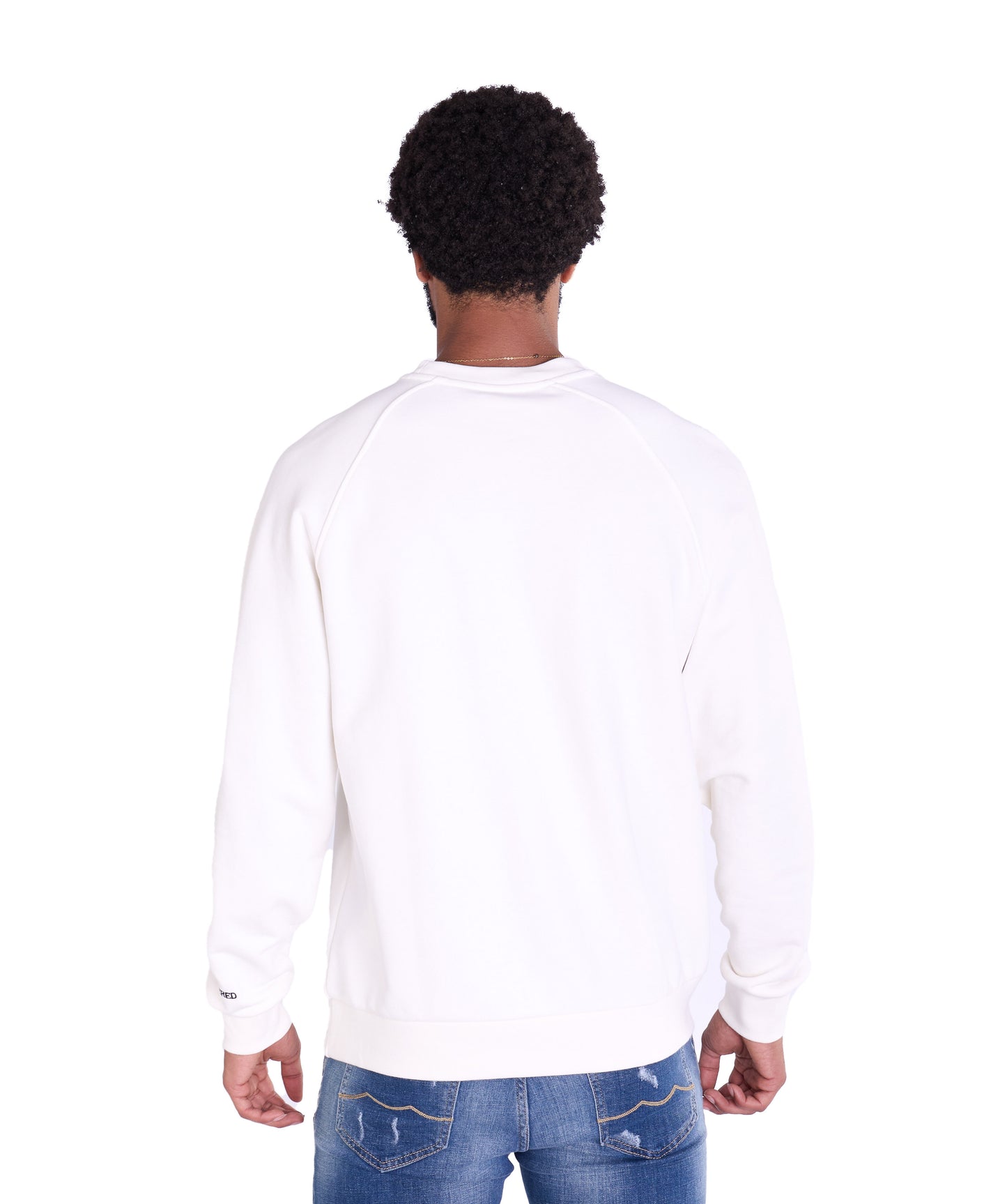 Herren Sweatshirt mit Bestickung Slim Fit, Modell DQ KB104, Beige, Grün, Braun und Schwarz