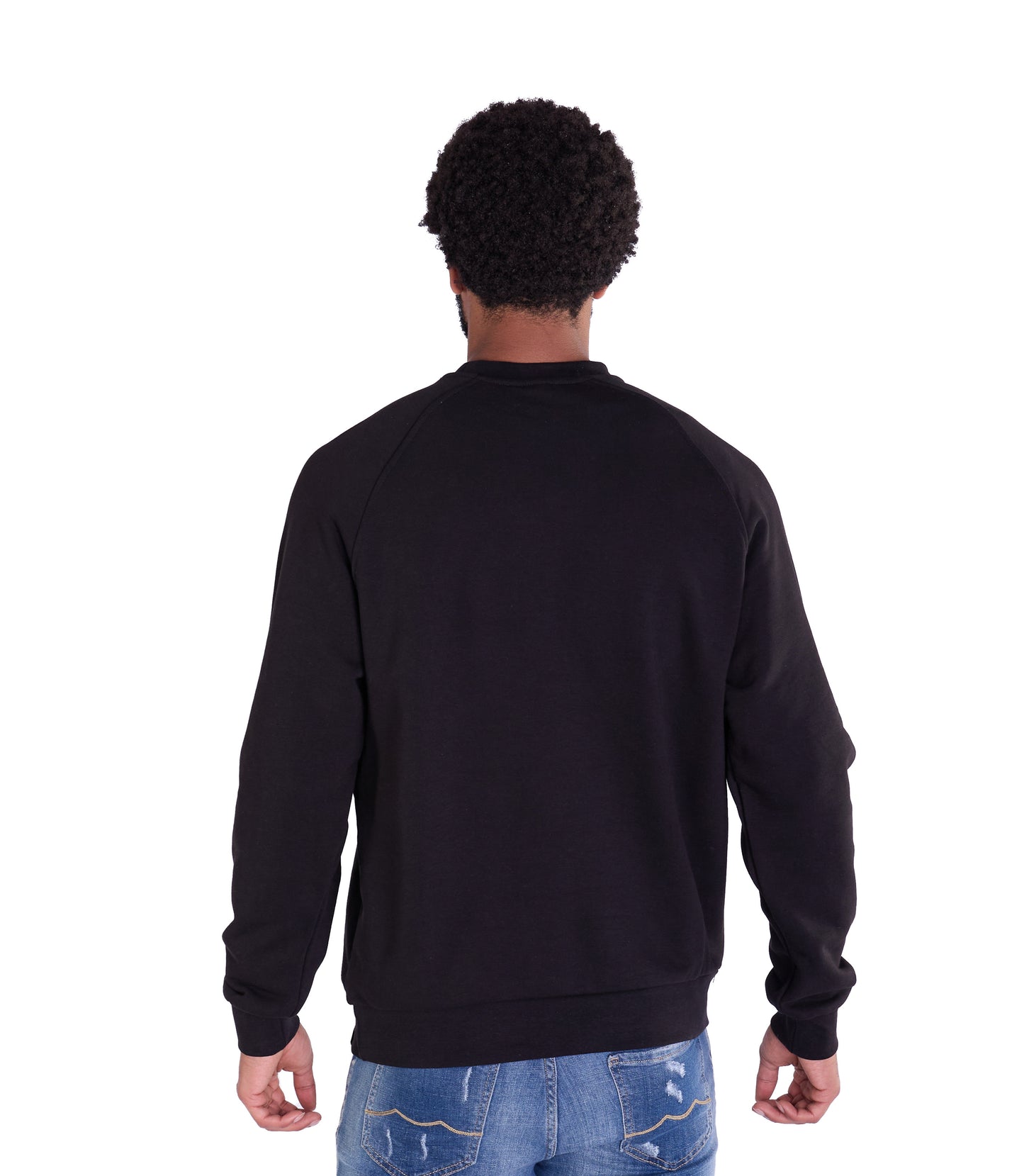 Herren Sweatshirt mit Bestickung Slim Fit, Modell DQ KB104, Beige, Grün, Braun und Schwarz