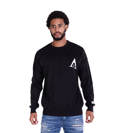 Feinstrick Pullover, Slim Fit mit Druck Modell DQ KB614, Beige und Schwarz