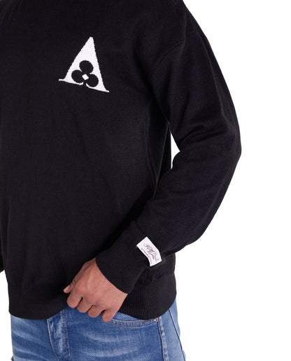 Feinstrick Pullover, Slim Fit mit Druck Modell DQ KB614, Beige und Schwarz