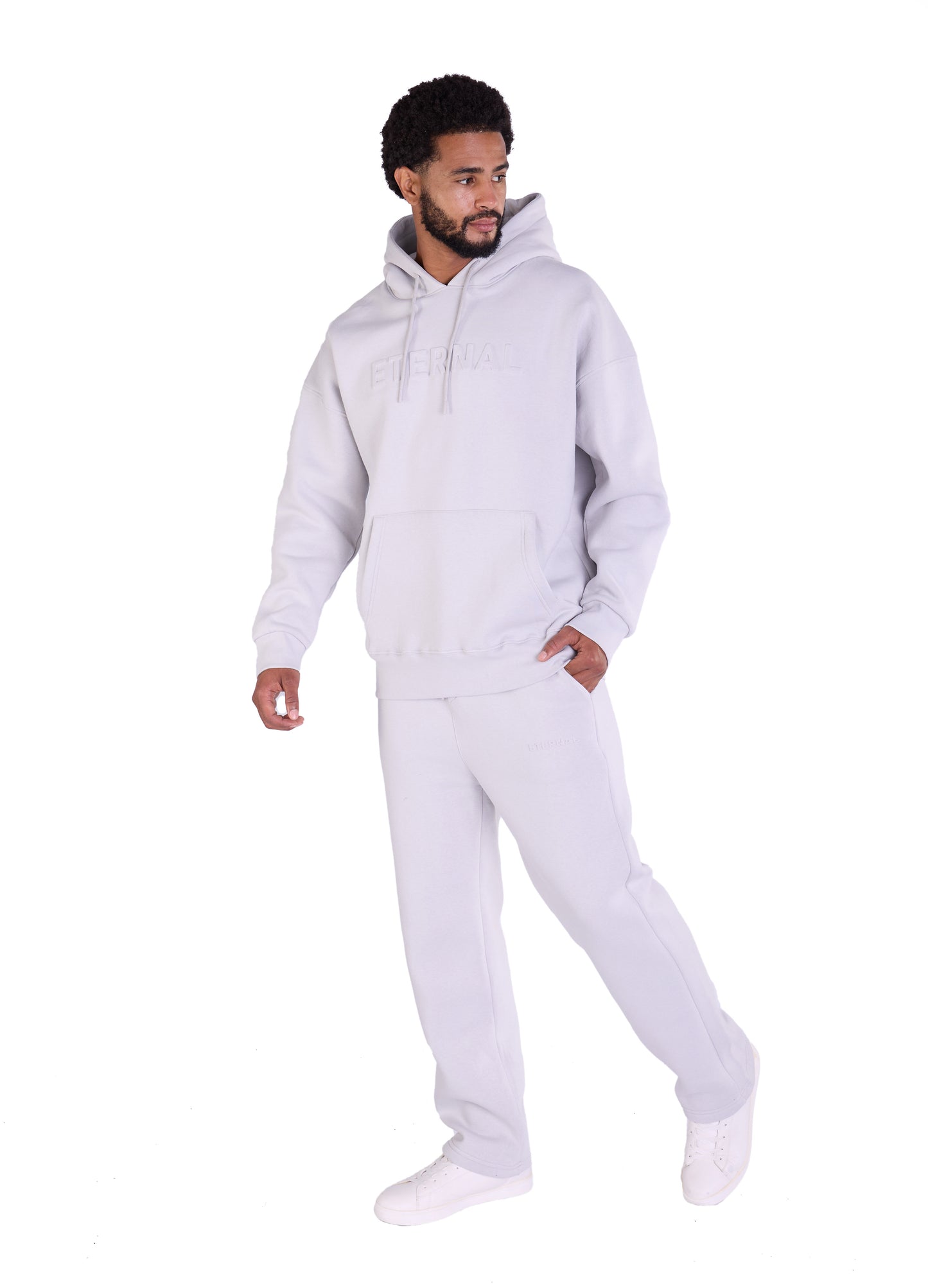 Herren Jogger Kombi Zweiteiler,  Slim Fit, Modell DQ DQ KPS005, Beige, Grau, Olive und Schwarz