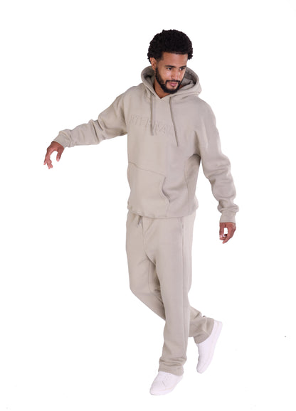 Herren Jogger Kombi Zweiteiler,  Slim Fit, Modell DQ DQ KPS005, Beige, Grau, Olive und Schwarz