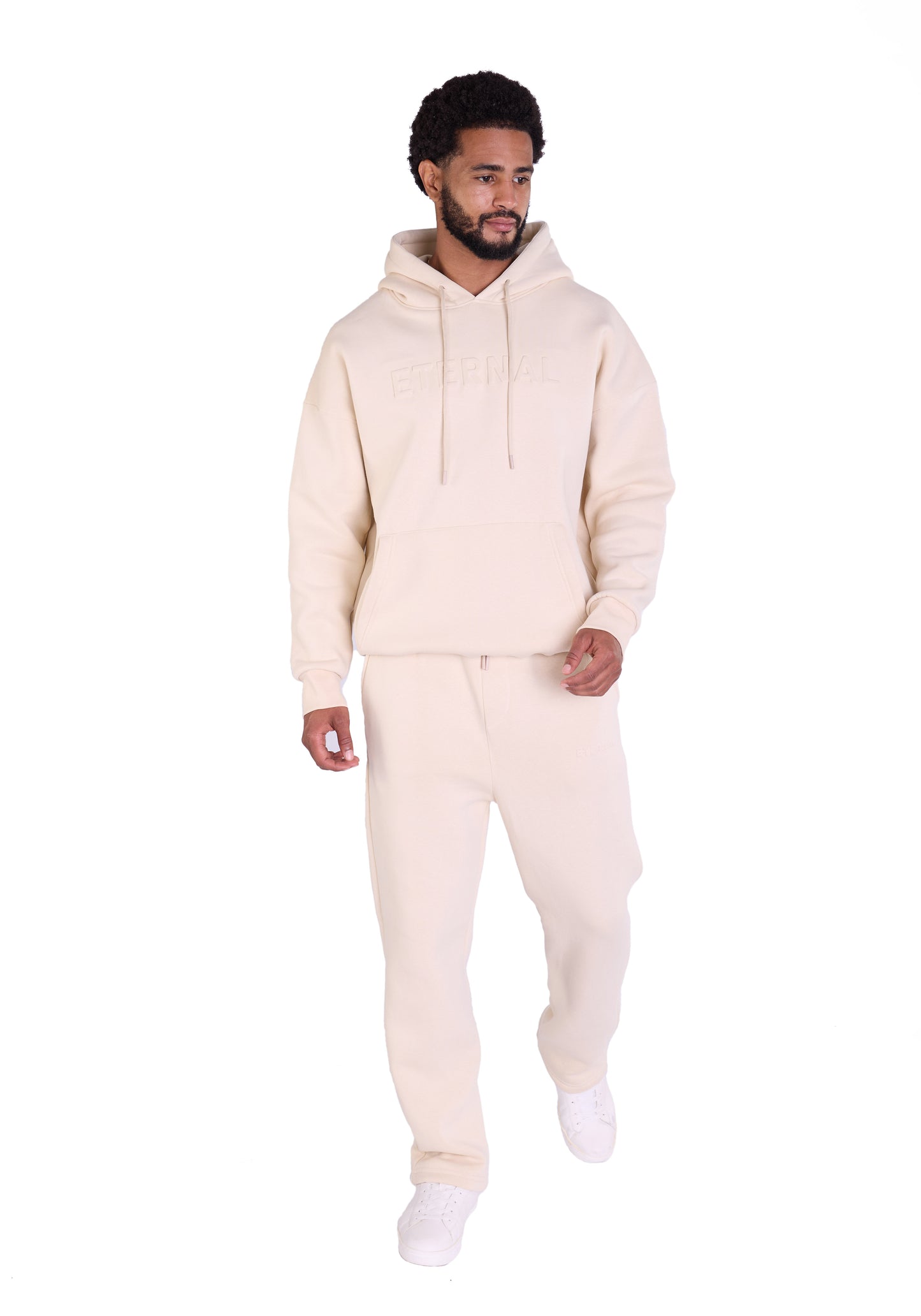 Herren Jogger Kombi Zweiteiler,  Slim Fit, Modell DQ DQ KPS005, Beige, Grau, Olive und Schwarz