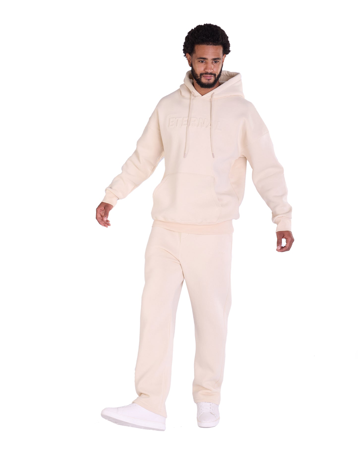 Herren Jogger Kombi Zweiteiler,  Slim Fit, Modell DQ DQ KPS005, Beige, Grau, Olive und Schwarz