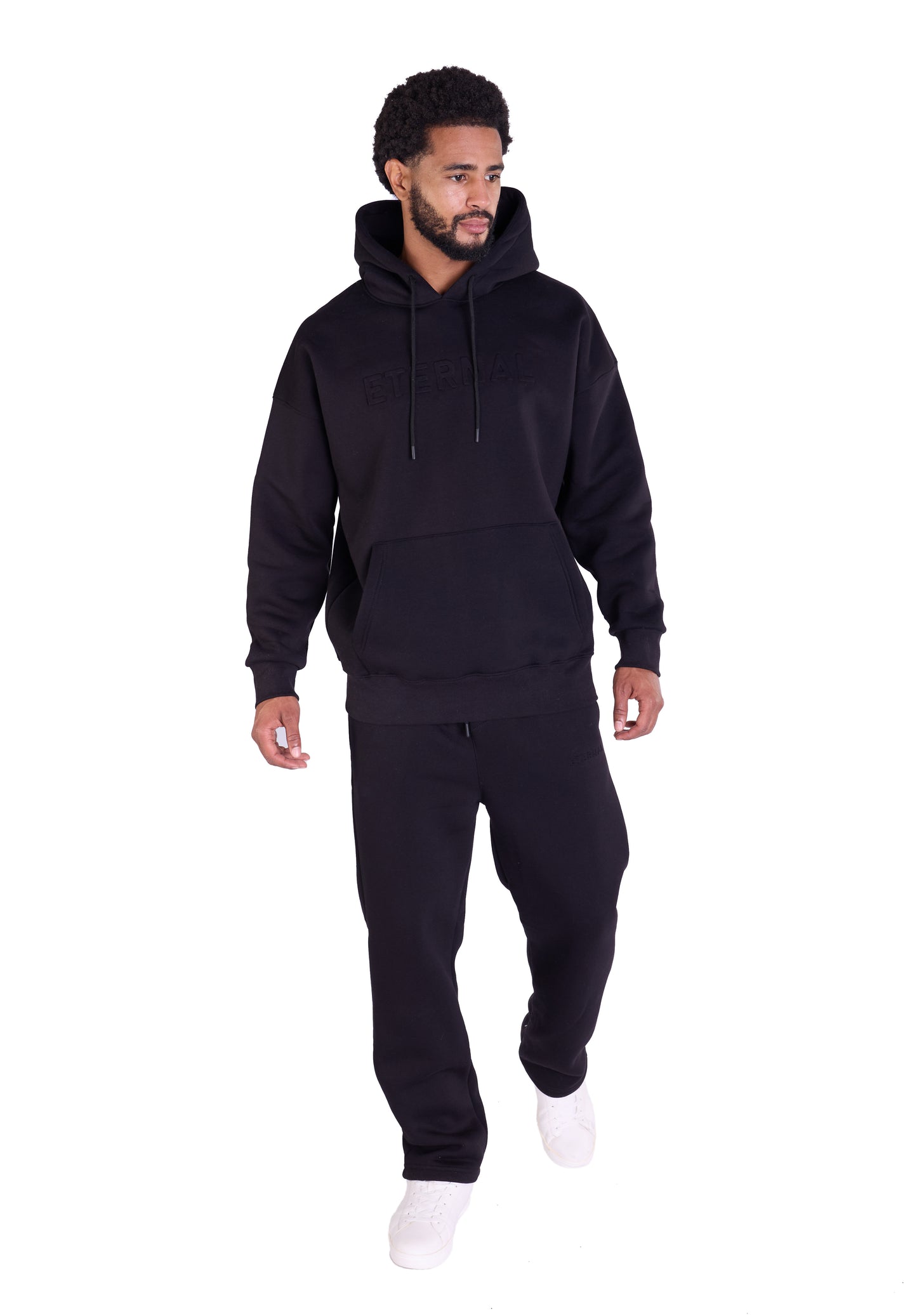 Herren Jogger Kombi Zweiteiler,  Slim Fit, Modell DQ DQ KPS005, Beige, Grau, Olive und Schwarz