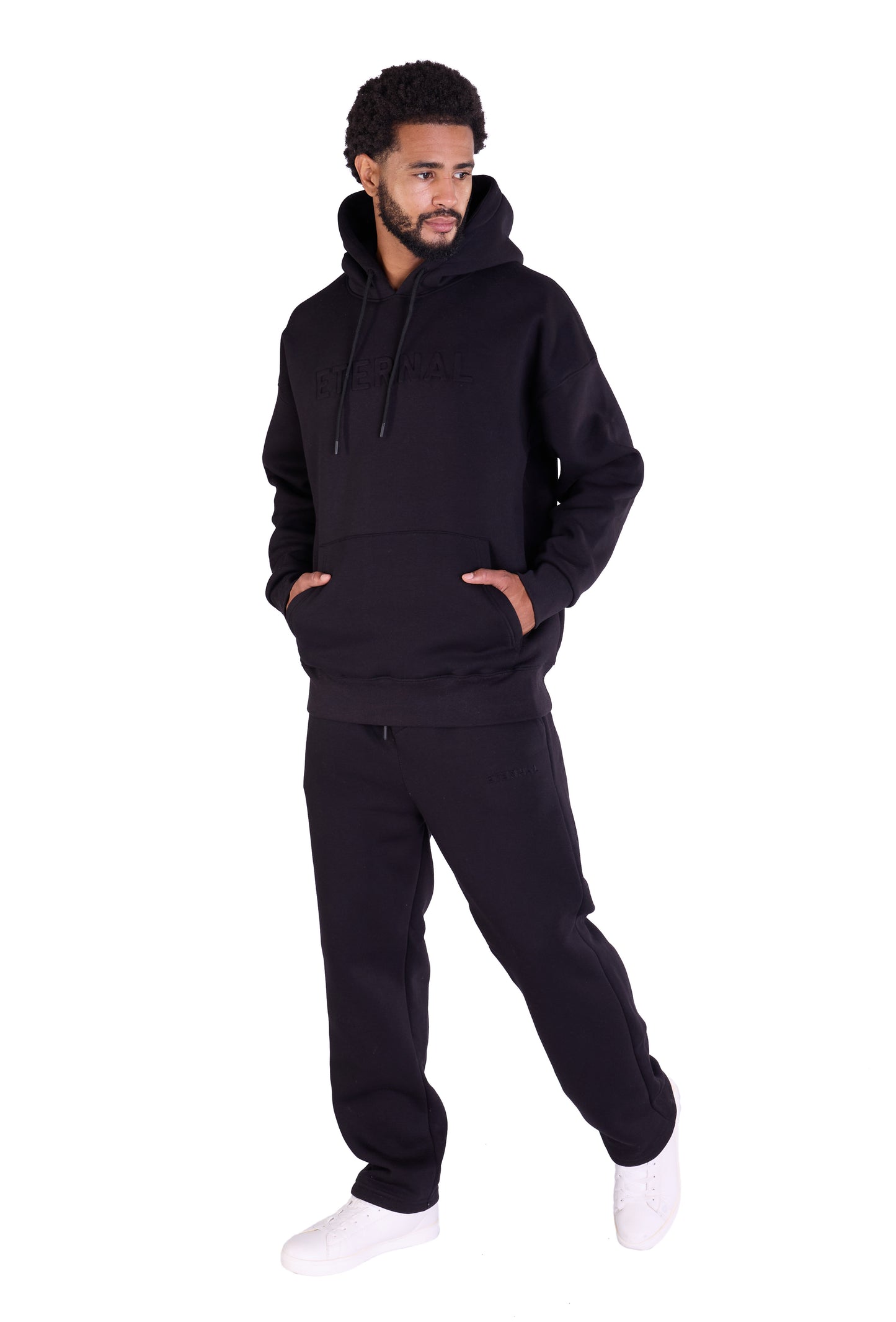 Herren Jogger Kombi Zweiteiler,  Slim Fit, Modell DQ DQ KPS005, Beige, Grau, Olive und Schwarz