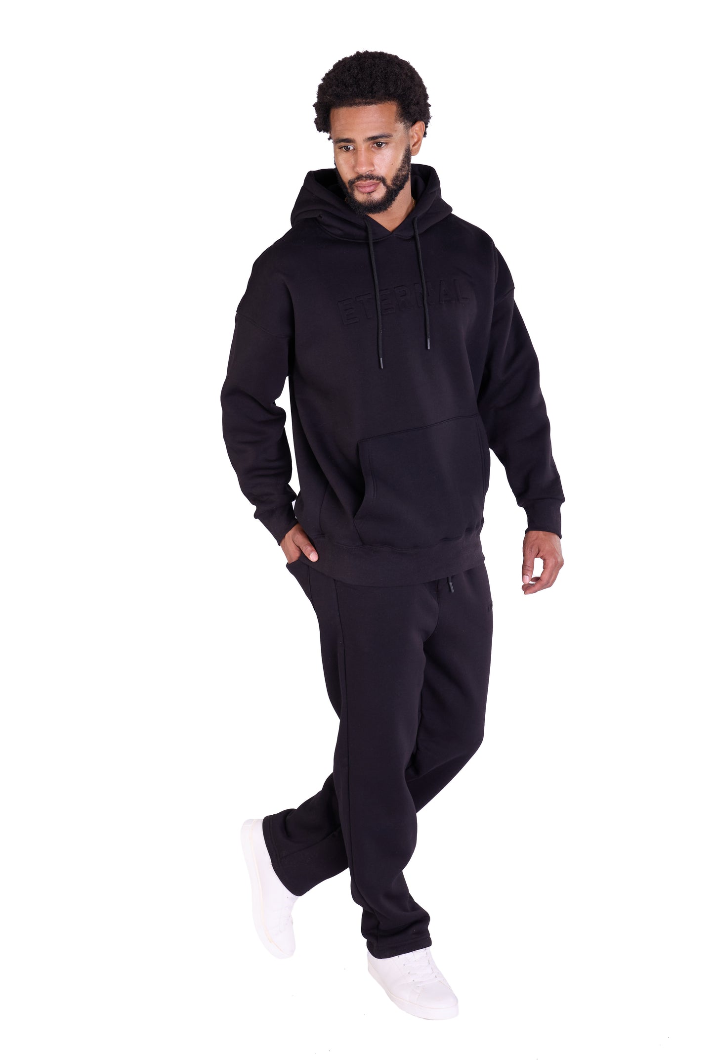 Herren Jogger Kombi Zweiteiler,  Slim Fit, Modell DQ DQ KPS005, Beige, Grau, Olive und Schwarz