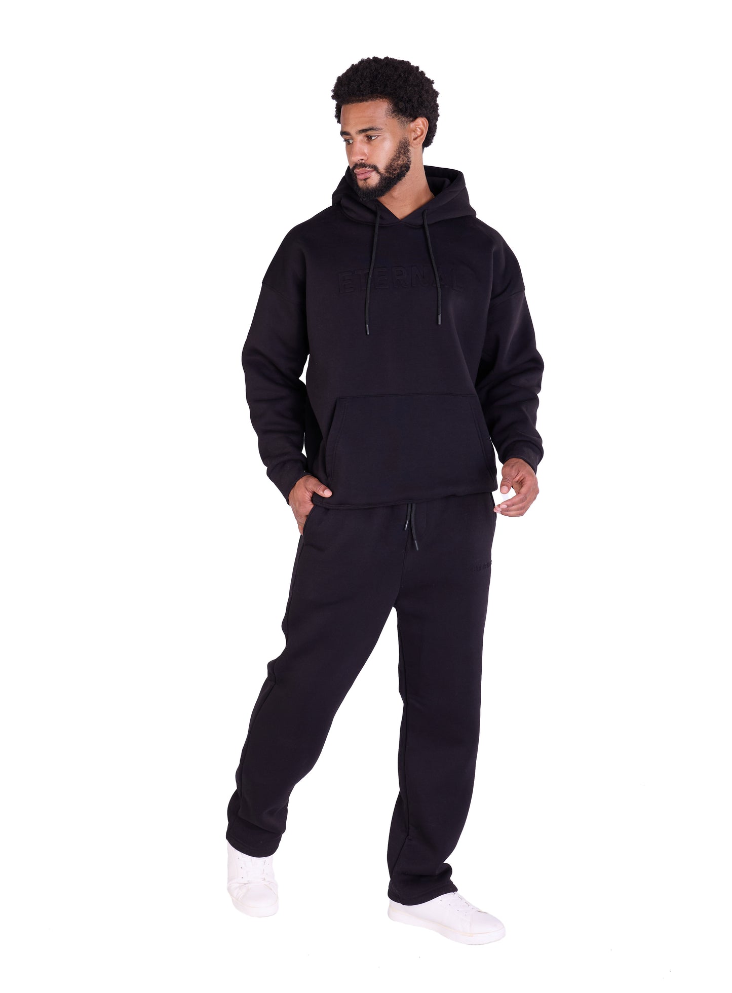 Herren Jogger Kombi Zweiteiler,  Slim Fit, Modell DQ DQ KPS005, Beige, Grau, Olive und Schwarz