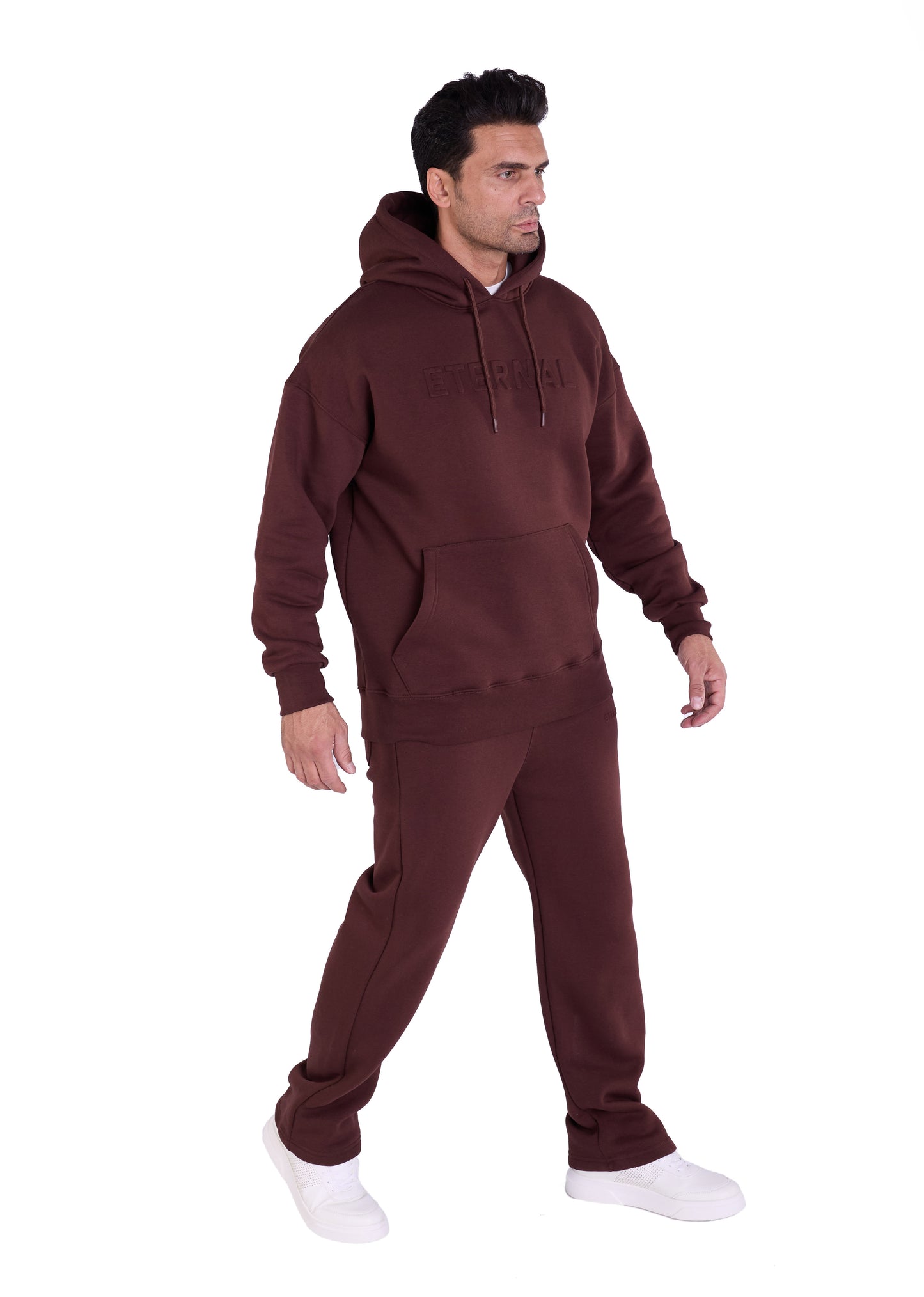 Herren Jogger Kombi Zweiteiler,  Slim Fit, Modell DQ DQ KPS005, Beige, Grau, Olive und Schwarz