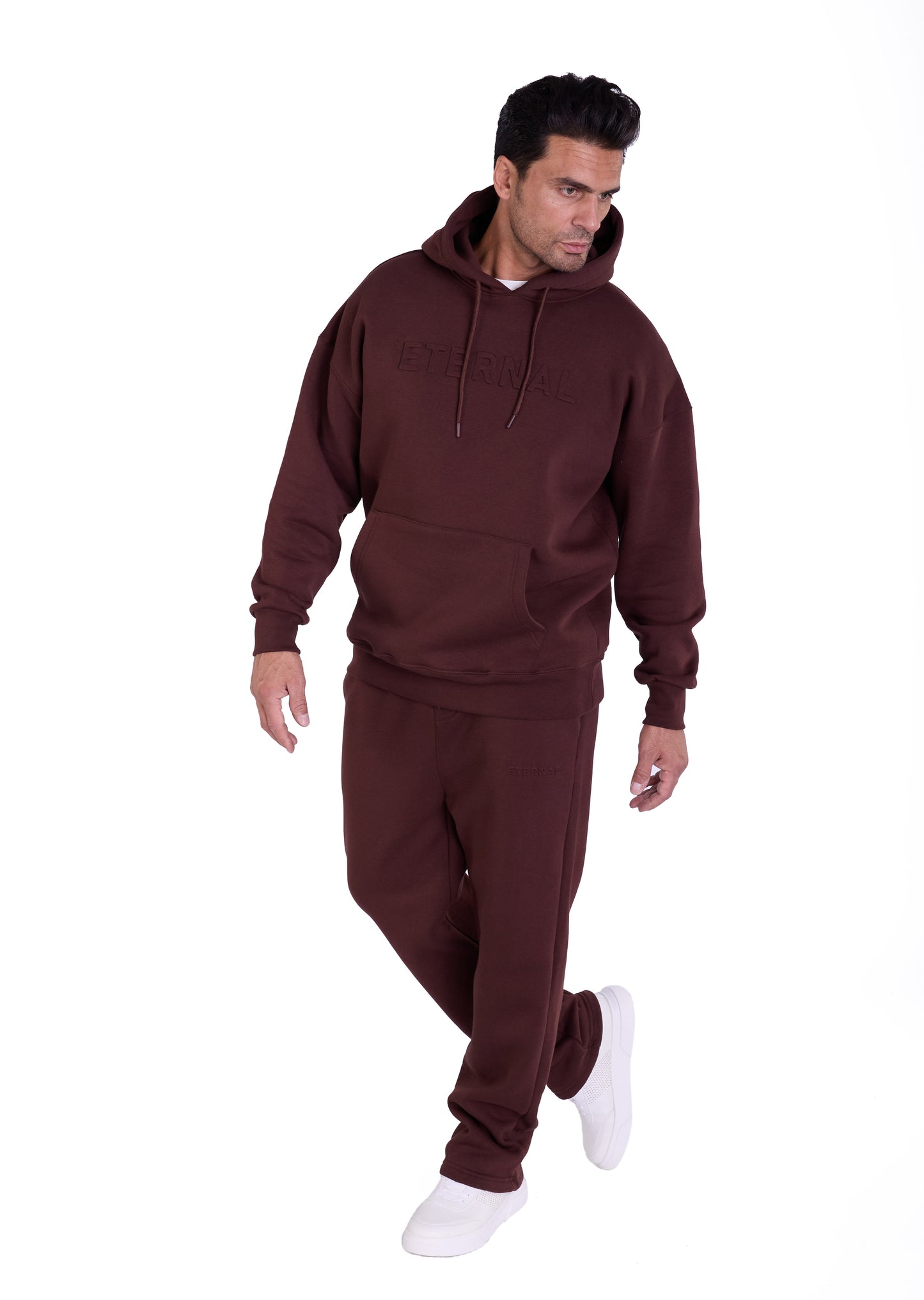 Herren Jogger Kombi Zweiteiler,  Slim Fit, Modell DQ DQ KPS005, Beige, Grau, Olive und Schwarz