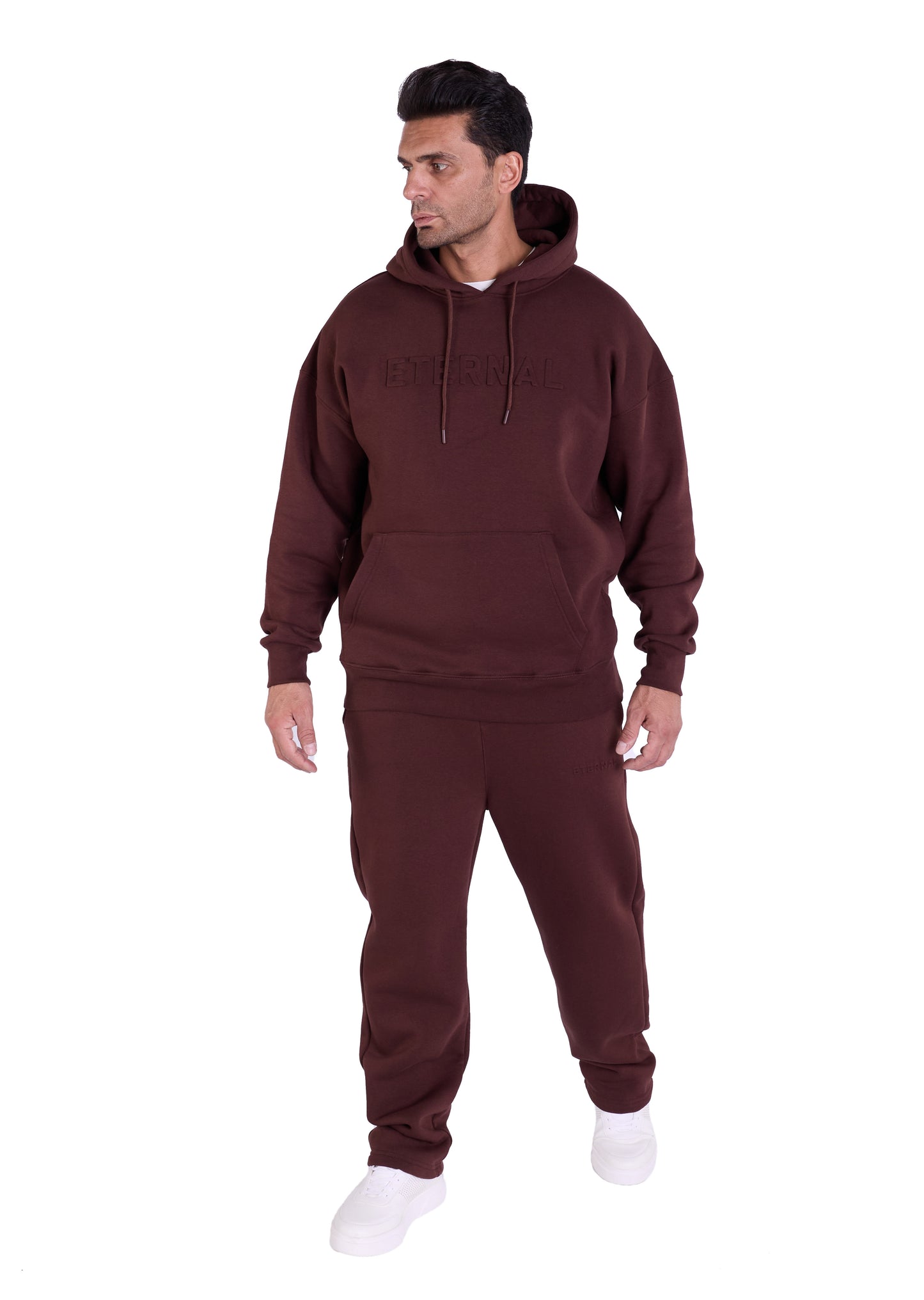 Herren Jogger Kombi Zweiteiler,  Slim Fit, Modell DQ DQ KPS005, Beige, Grau, Olive und Schwarz