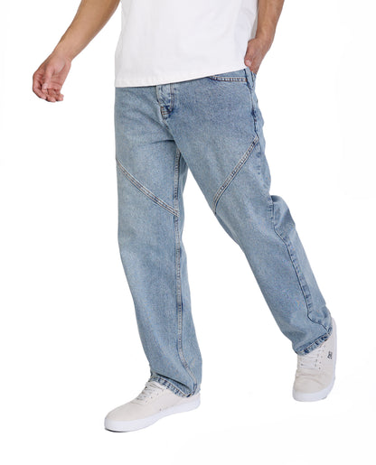 Herren Baggy Jeans, Baggy Fit, Modell DQ M102-2 Blau
