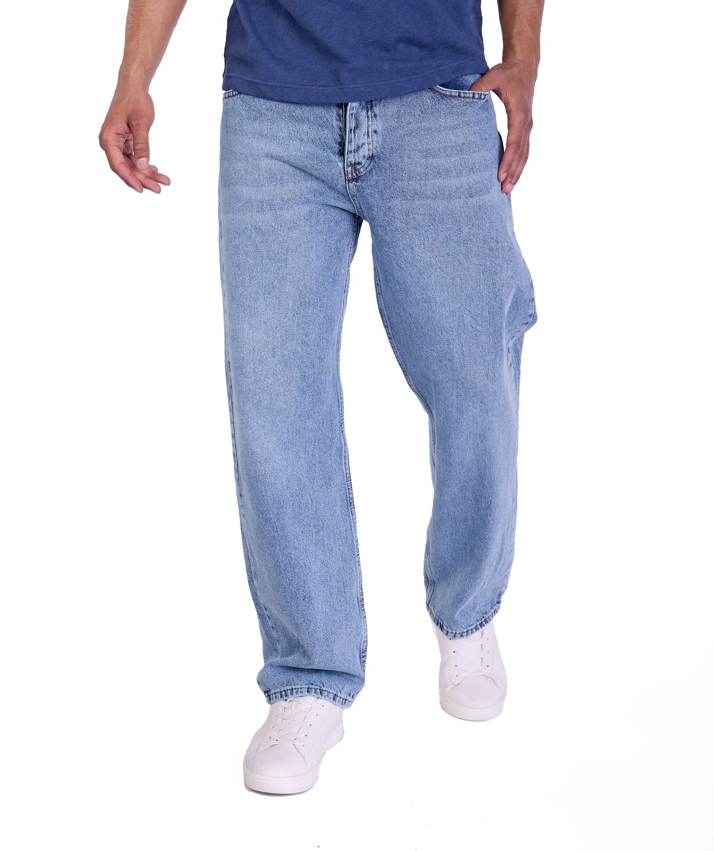 Herren Baggy Jeans, Baggy Fit, Modell DQ M652 Blau und Hellblau