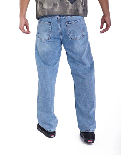 Herren Baggy Jeans, Baggy Fit, Modell DQ M652 Blau und Hellblau