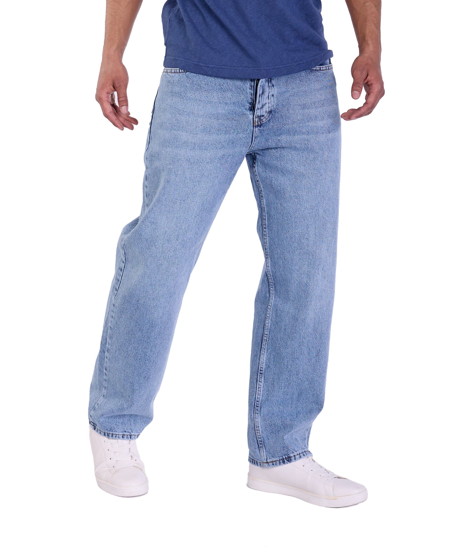 Herren Baggy Jeans, Baggy Fit, Modell DQ M652 Blau und Hellblau