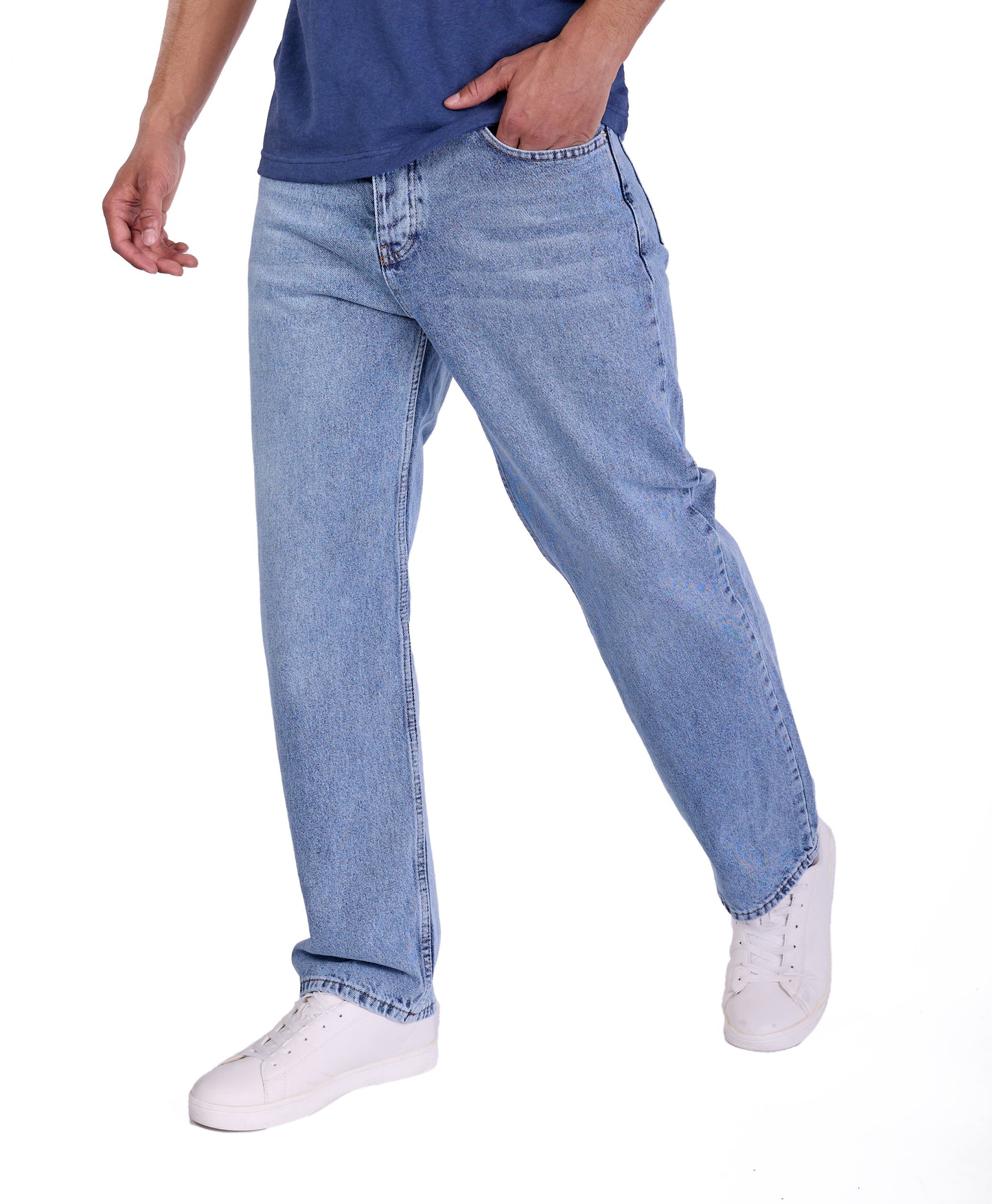 Herren Baggy Jeans, Baggy Fit, Modell DQ M652 Blau und Hellblau