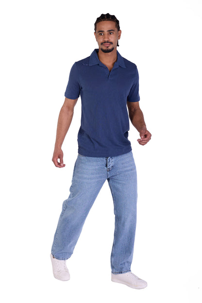Herren Baggy Jeans, Baggy Fit, Modell DQ M652 Blau und Hellblau