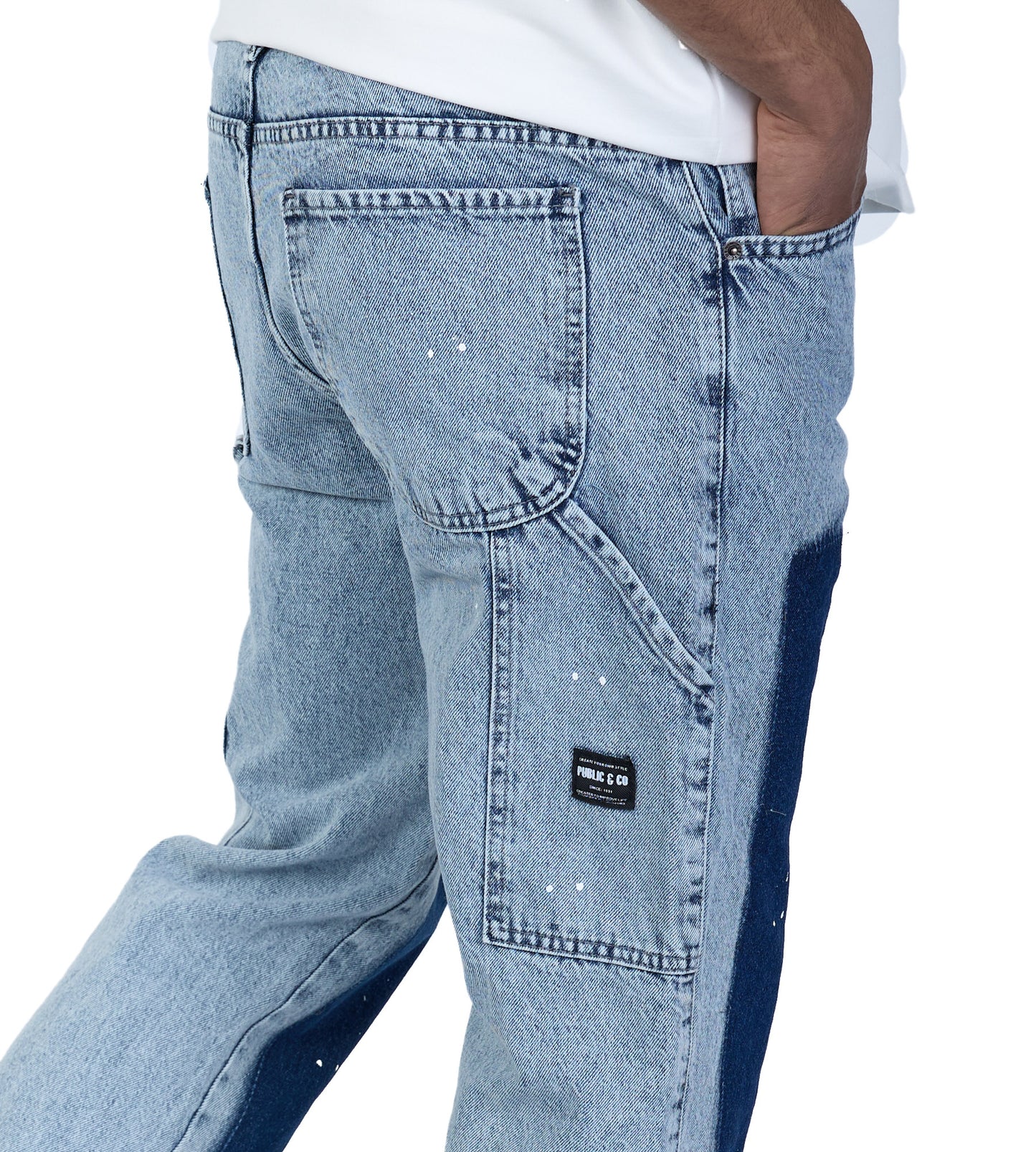 Herren Regular Jeans, Relaxed Fit, Modell DQ PD1363 Blue